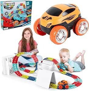 車 レール おもちゃ 男の子 組み換え コース おもちゃ 知育 想像力 空間把握 組み立て トラック ローラーコースター