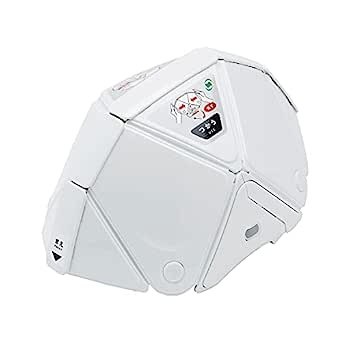 ミドリ安全 折りたたみ 防災ヘルメット TSC-10N Flatmet2 フラットメット2 国家検定合格品 ホワイト