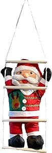 Almmy.6 サンタ はしご はしご飾り クリスマス デコレーション サンタクロース