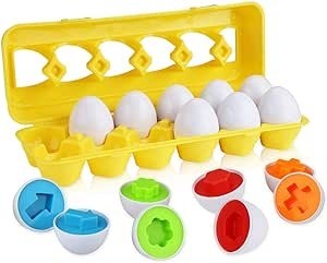 教育おもちゃ　知育玩具　マッチング卵