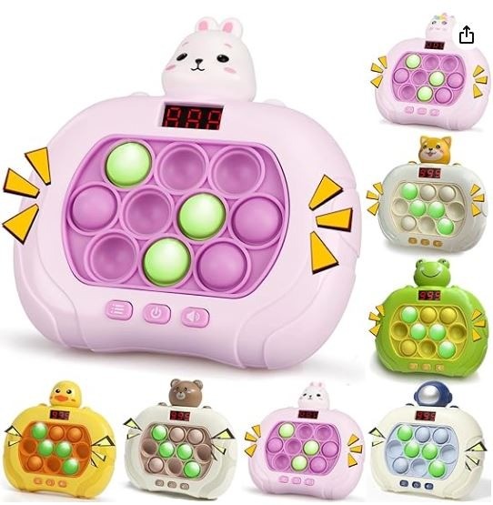 TENGEEプッシュポップゲーム電動スクリーン付きうさぎ