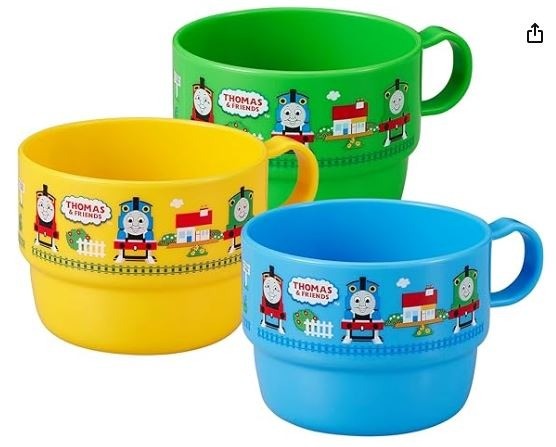 OSKきかんしゃトーマスプラコップ　3個セット