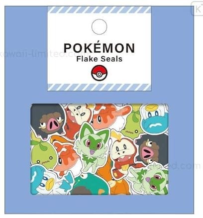 カミオジャパン ポケットモンスター フレークシールズ パルデア地方 195141 ポケモン pokemon ブルー