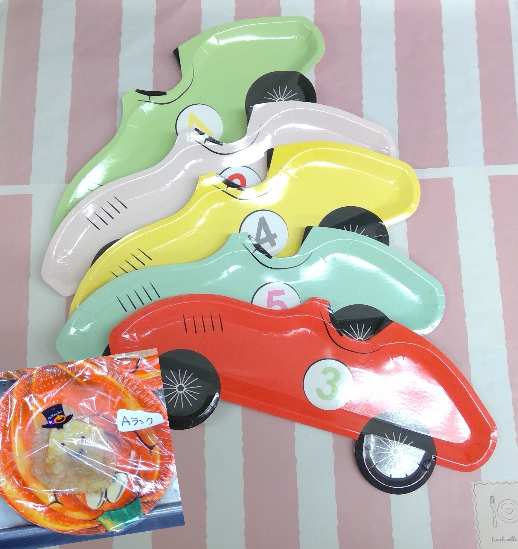 車のペーパープレート