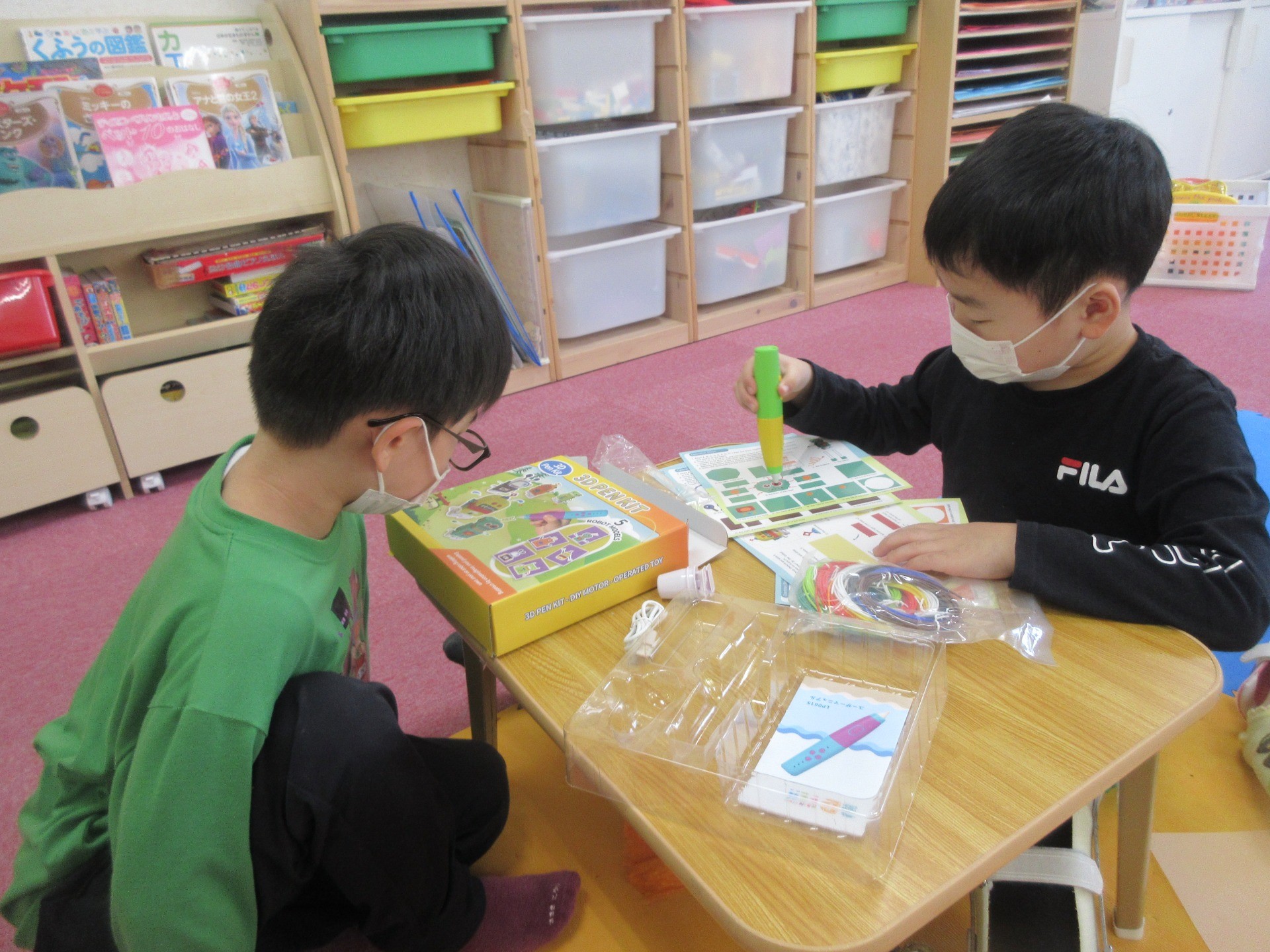 先端が熱くならない 3Dペン