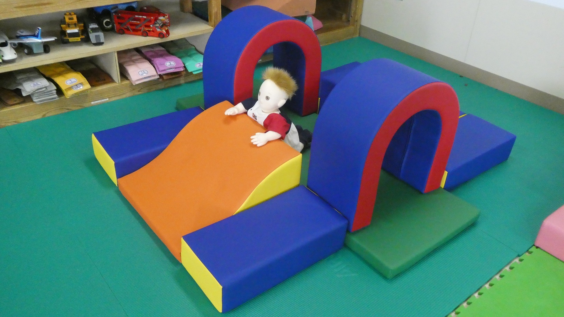 ふやせるアスレチックソフトブロック