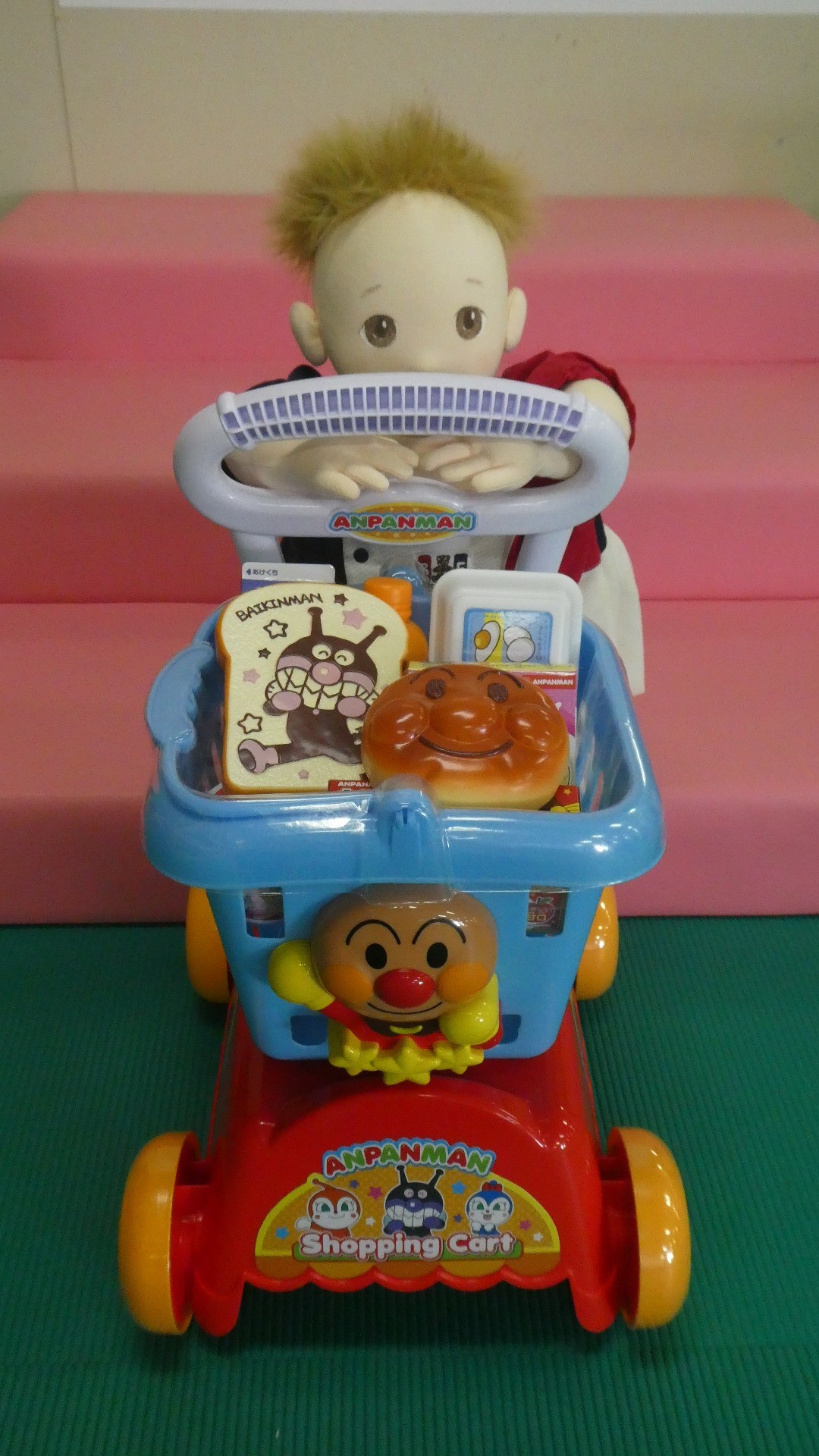 アンパンマン いっしょにおかいもの♪ ショッピングカート