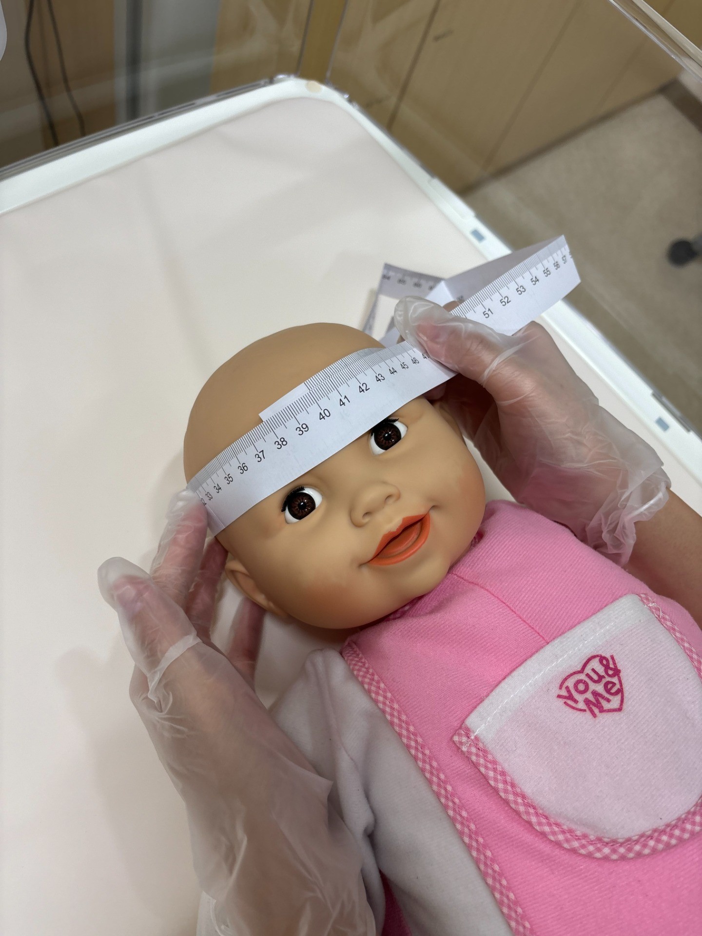 使い捨て紙巻尺